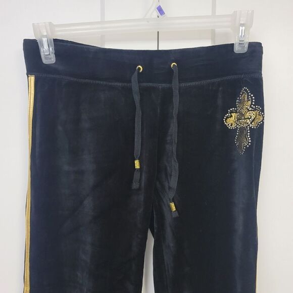 Bcbgmaxazria velour two-piece track suit, medium - Picture 11 of 15